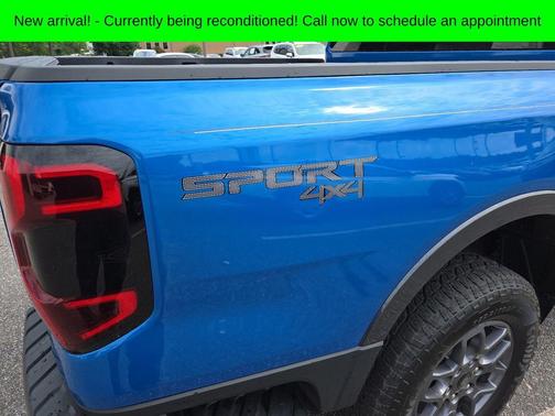 Blue Metallic 2024 Ford Ranger XLT