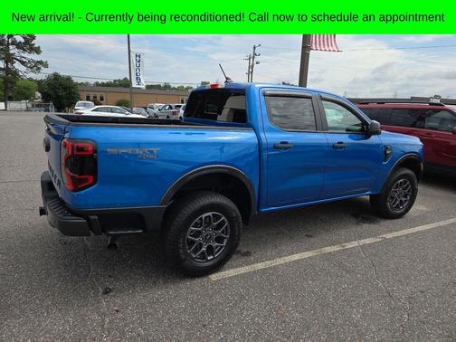 Blue Metallic 2024 Ford Ranger XLT
