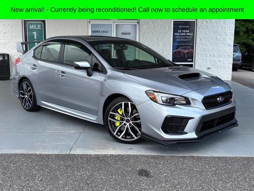Ice Silver Metallic 2021 Subaru WRX STI Base