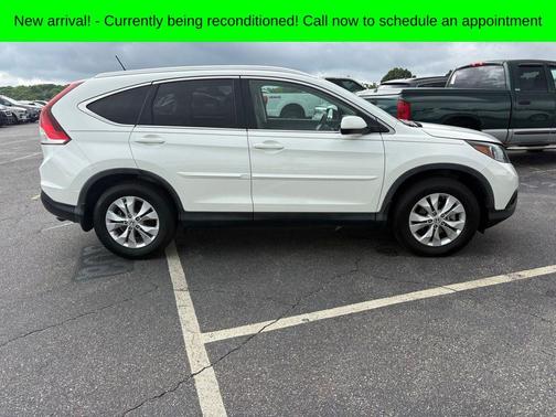 White 2013 Honda CR-V EX-L