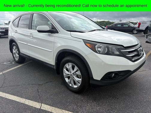 White 2013 Honda CR-V EX-L