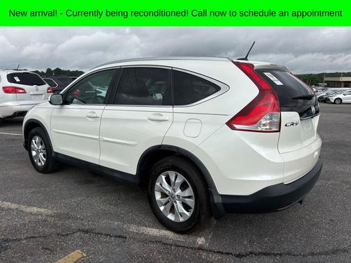 White 2013 Honda CR-V EX-L