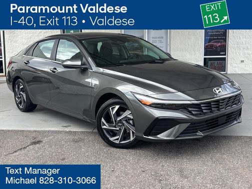 Gray 2026 Hyundai ELANTRA HEV Limited Sedan