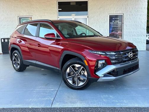 Red 2026 Hyundai TUCSON SEL Premium