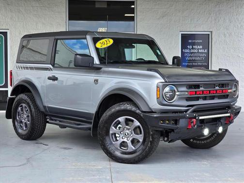 ICONIC SILVER METALLIC 2023 Ford Bronco Big Bend