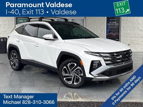 White Pearl 2026 Hyundai TUCSON Limited
