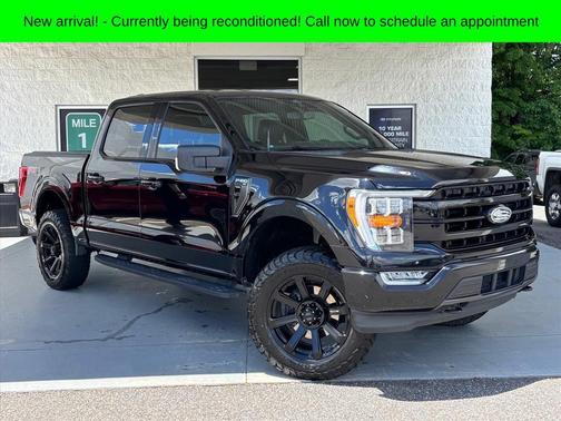 Black Metallic 2021 Ford F-150 XLT