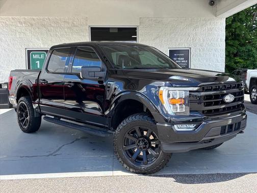 Black Metallic 2021 Ford F-150 XLT