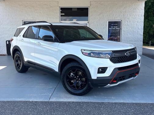 White Metallic 2023 Ford Explorer Timberline
