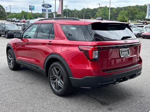 Red Metallic 2026 Ford Explorer ST-Line
