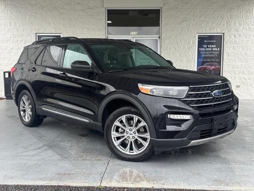 Black Metallic 2022 Ford Explorer XLT