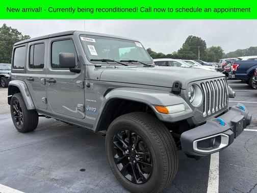 Sting-Gray Clearcoat 2023 Jeep Wrangler 4xe Sahara