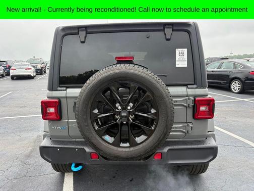 Sting-Gray Clearcoat 2023 Jeep Wrangler 4xe Sahara