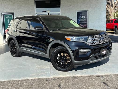 Black Metallic 2021 Ford Explorer Limited
