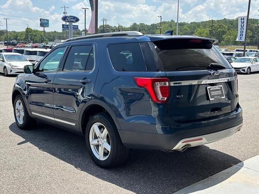 Blue 2017 Ford Explorer XLT