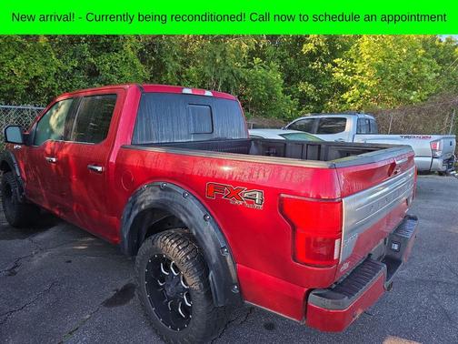 Red Metallic 2020 Ford F-150 Platinum