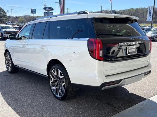 White Metallic 2026 Ford Expedition Max Platinum
