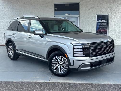 Silver 2026 Hyundai Palisade Hybrid Blue SEL Premium 7P