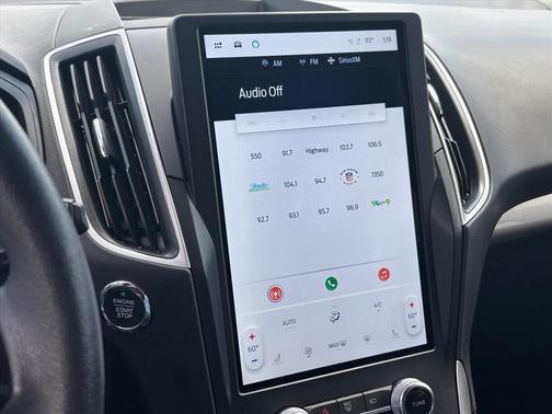 Black Metallic 2024 Ford Edge SEL