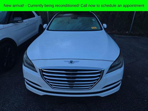 Casablanca White 2015 Hyundai Genesis 3.8