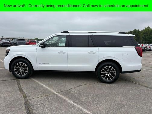 Oxford White 2025 Ford Expedition Max Platinum