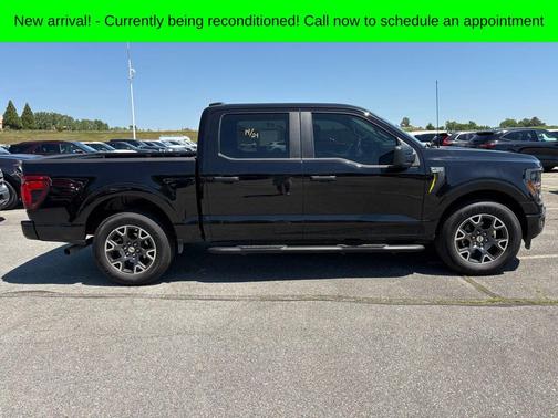 Black Metallic 2024 Ford F-150 STX