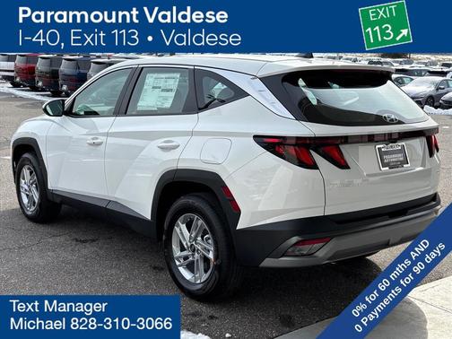 White Pearl 2026 Hyundai TUCSON SE