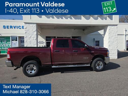 2019 RAM 2500 Tradesman Crew Cab 4x4 6'4' Box