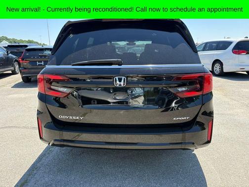 Black 2025 Honda Odyssey Sport-L