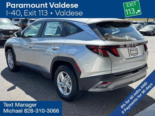 Shimmering Silver 2026 Hyundai TUCSON SE