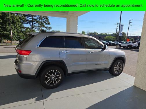 Billet Silver Metallic Clearcoat 2018 Jeep Grand Cherokee Limited