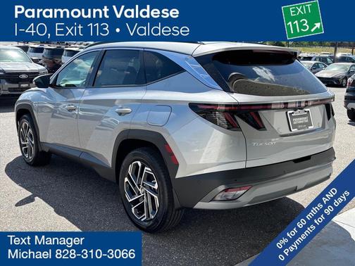 Shimmering Silver 2026 Hyundai TUCSON Hybrid Limited