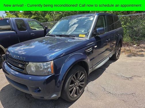 Blue 2012 Land Rover Range Rover Sport HSE