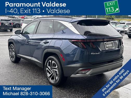 Blue 2026 Hyundai TUCSON Limited