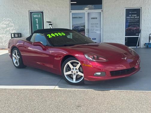 Magnetic Red Metallic 2005 Chevrolet Corvette Base