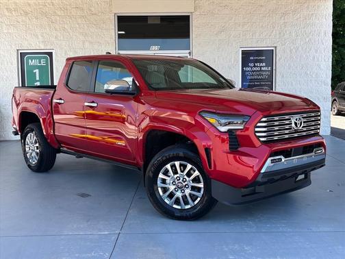 Red 2025 Toyota Tacoma Limited