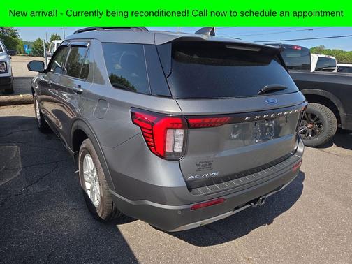 Gray Metallic 2026 Ford Explorer Active