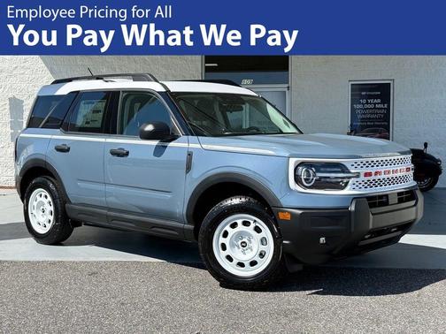 Azure Gray Metallic 2025 Ford Bronco Sport Heritage