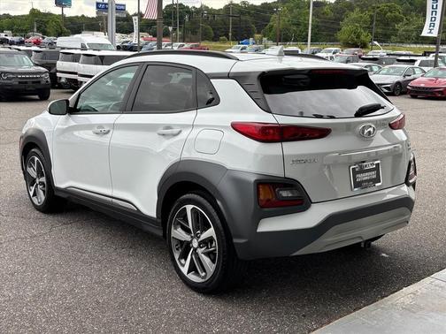 White 2020 Hyundai KONA Limited