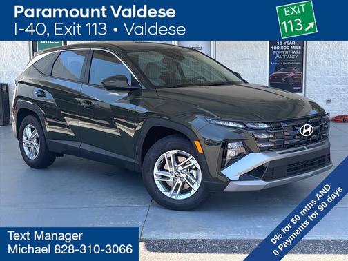 Green 2026 Hyundai TUCSON SE