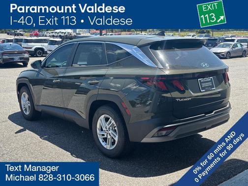 Green 2026 Hyundai TUCSON SE