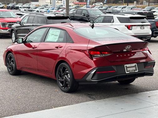 Red 2026 Hyundai ELANTRA Sport