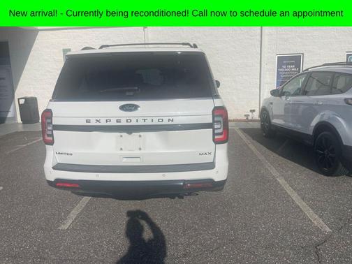 White Metallic 2023 Ford Expedition Max Limited