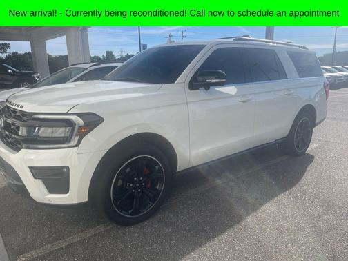 White Metallic 2023 Ford Expedition Max Limited