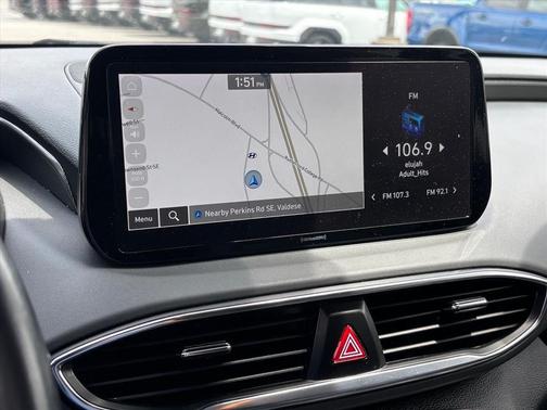 Gray 2023 Hyundai SANTA FE HEV Blue