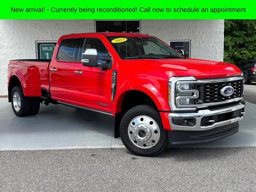 Race Red 2023 Ford F-450 Lariat