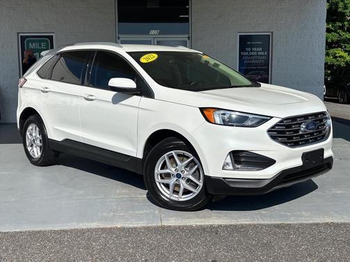 White Metallic 2022 Ford Edge SEL