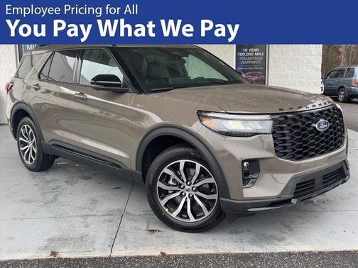 Gray 2026 Ford Explorer ST-Line