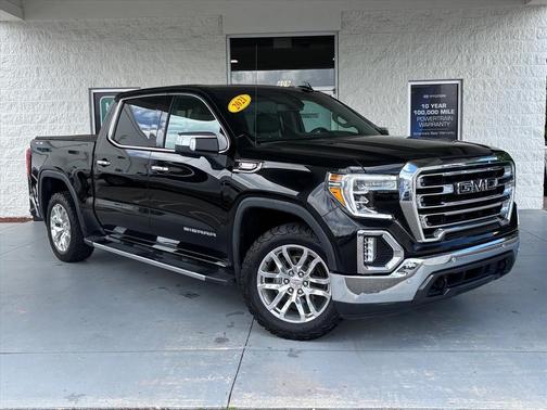 Onyx Black 2021 GMC Sierra 1500 SLT