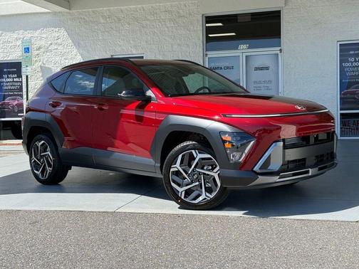 Red Metallic 2026 Hyundai KONA SEL Premium SUV